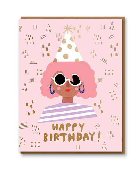 Party Girl, birthday card