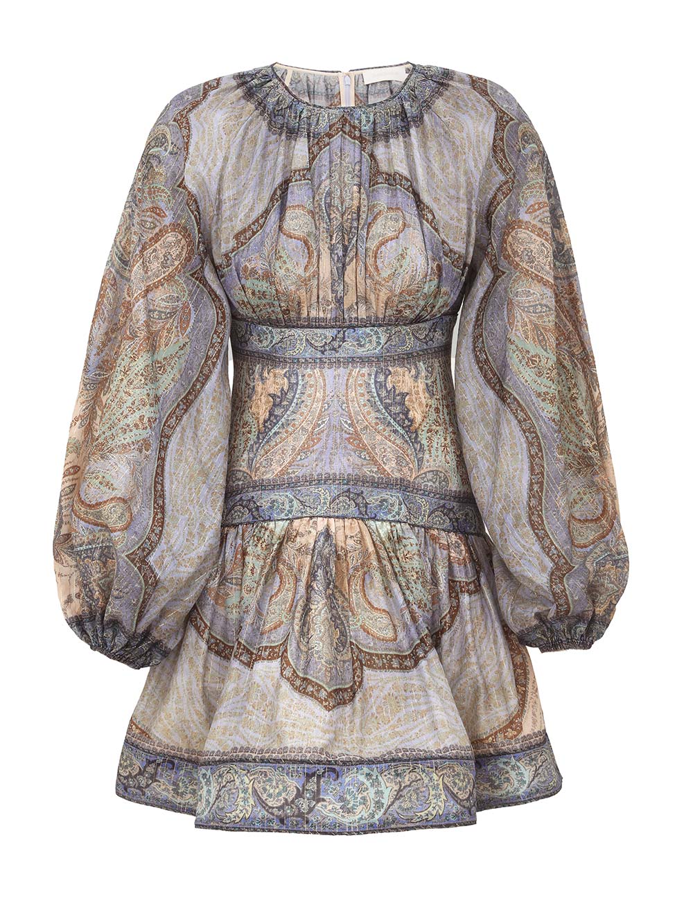 Wanderlust Mini Dress, tapestry blue multi