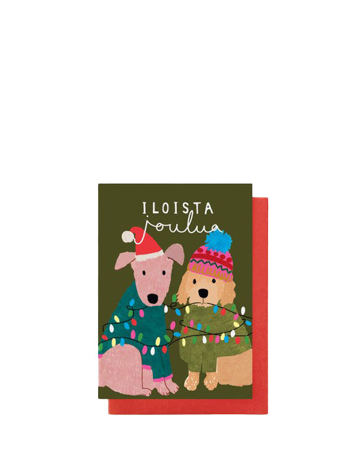 ´Iloista joulua' greeting card