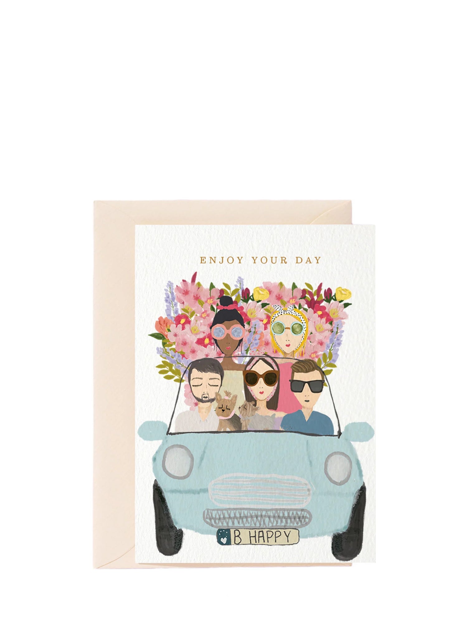 Enjoy your day, congratulation card