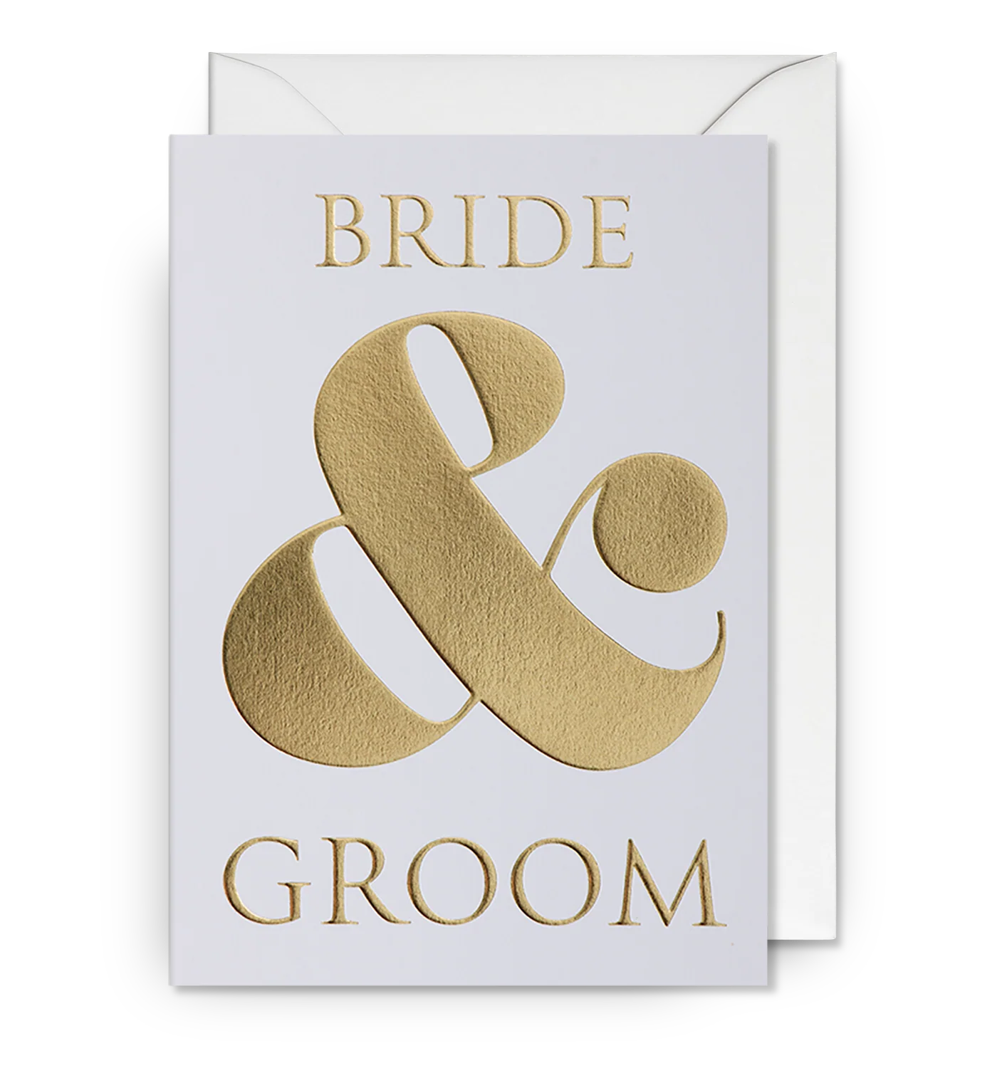 Bride and groom, wedding card