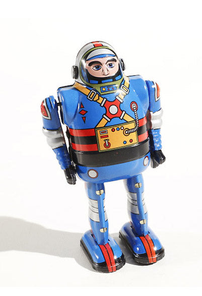 Spaceman robot with moving arms (13 cm)