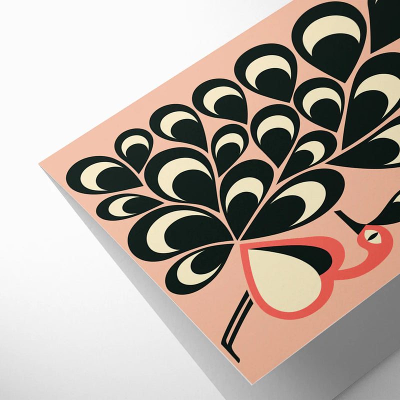 Feather Bird, thank you card