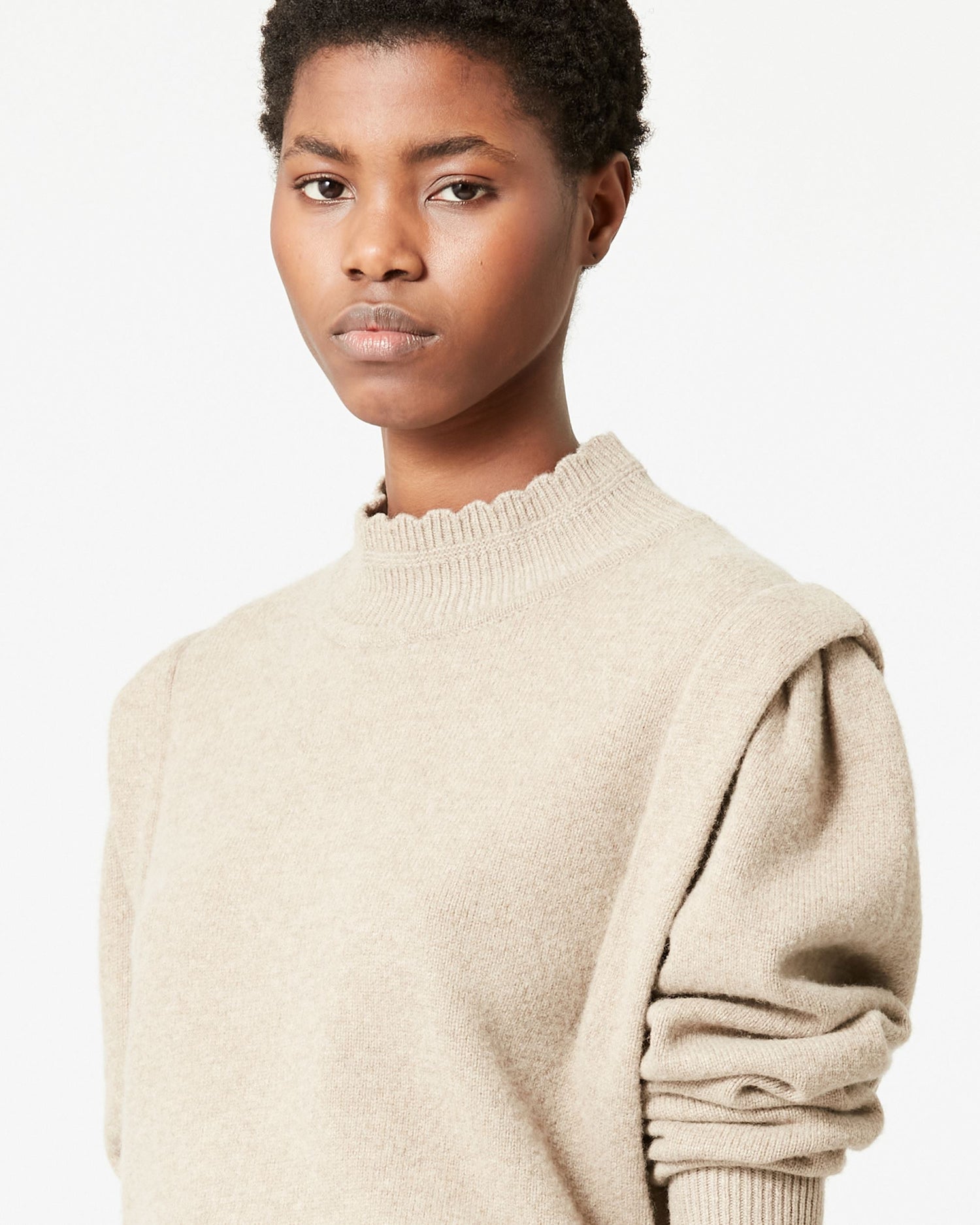 LUCILE pullover, BEIGE