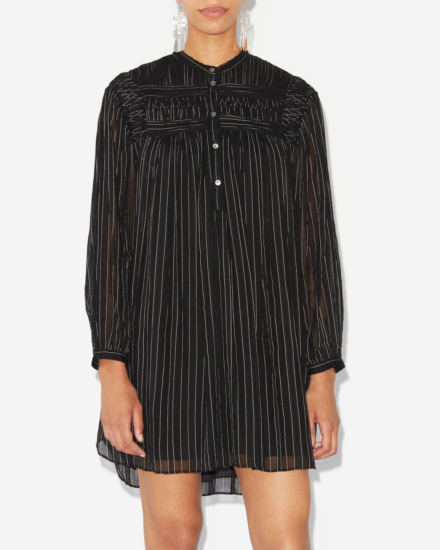 Leozi dress, faded black