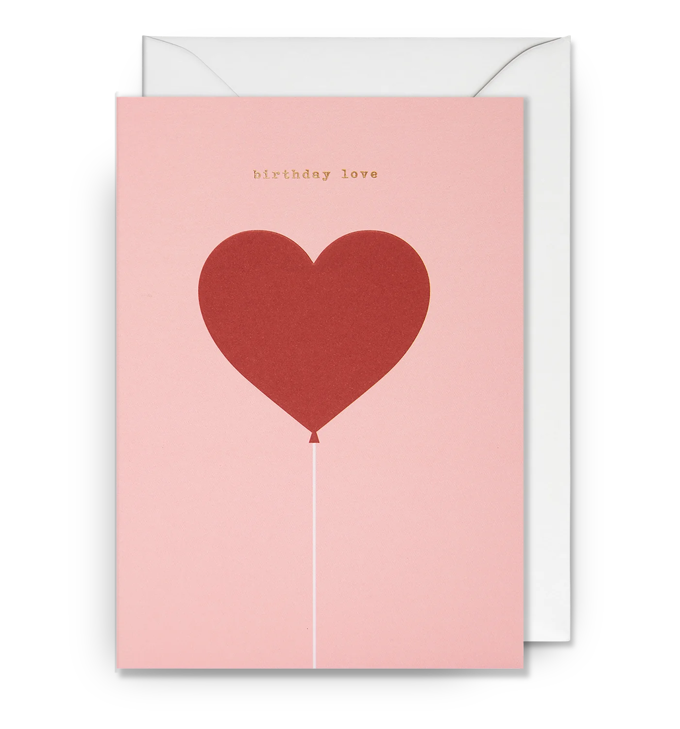 Heart Balloon Birthday Love Card
