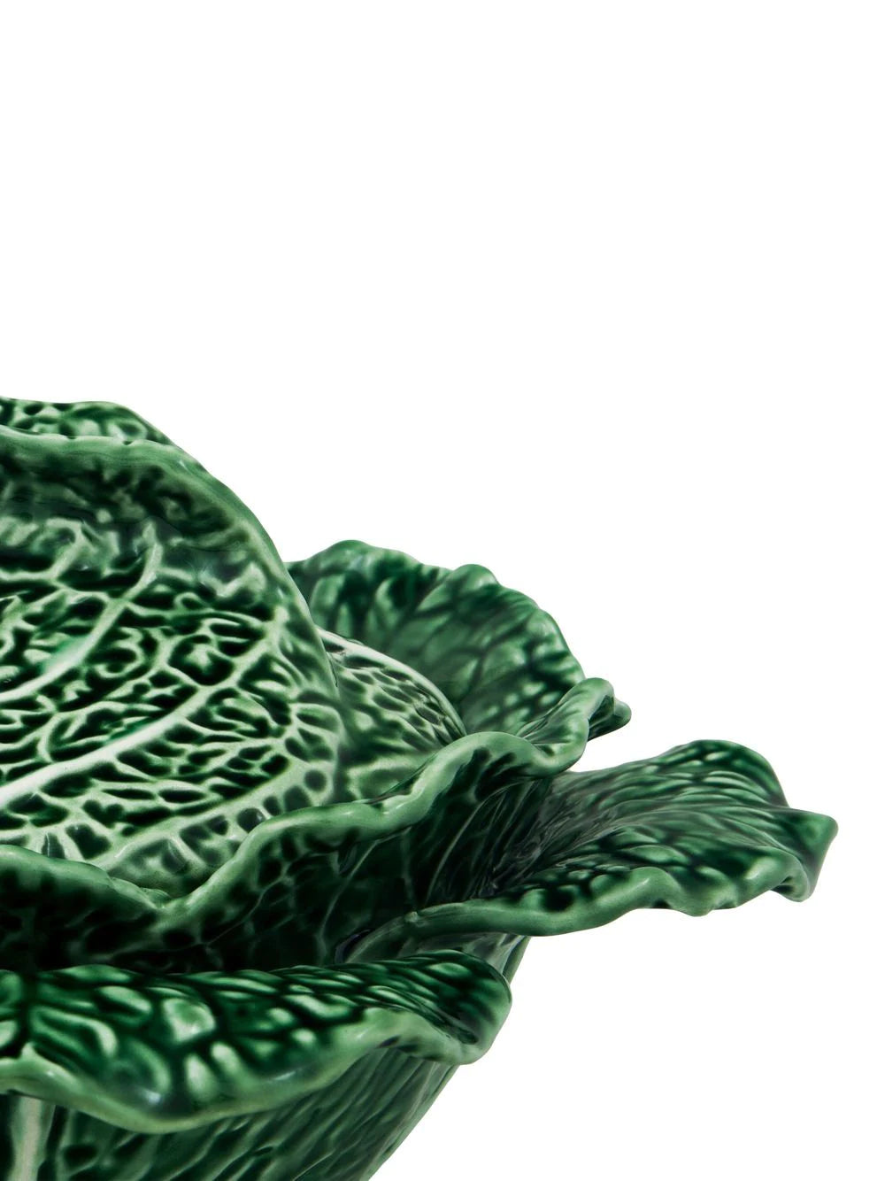 Large Cabbage Tureen, green
