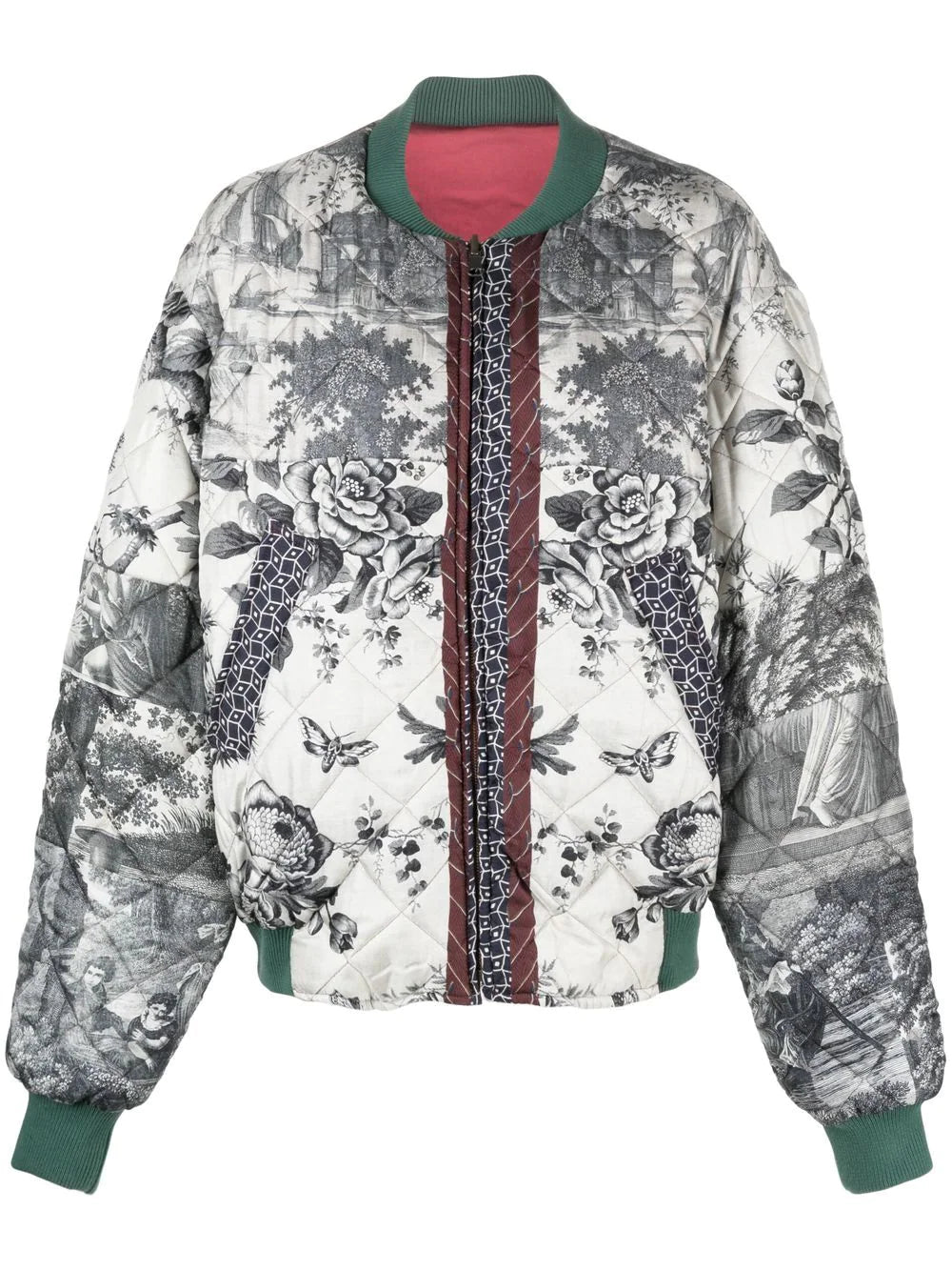 Aloada reversible bomber jacket