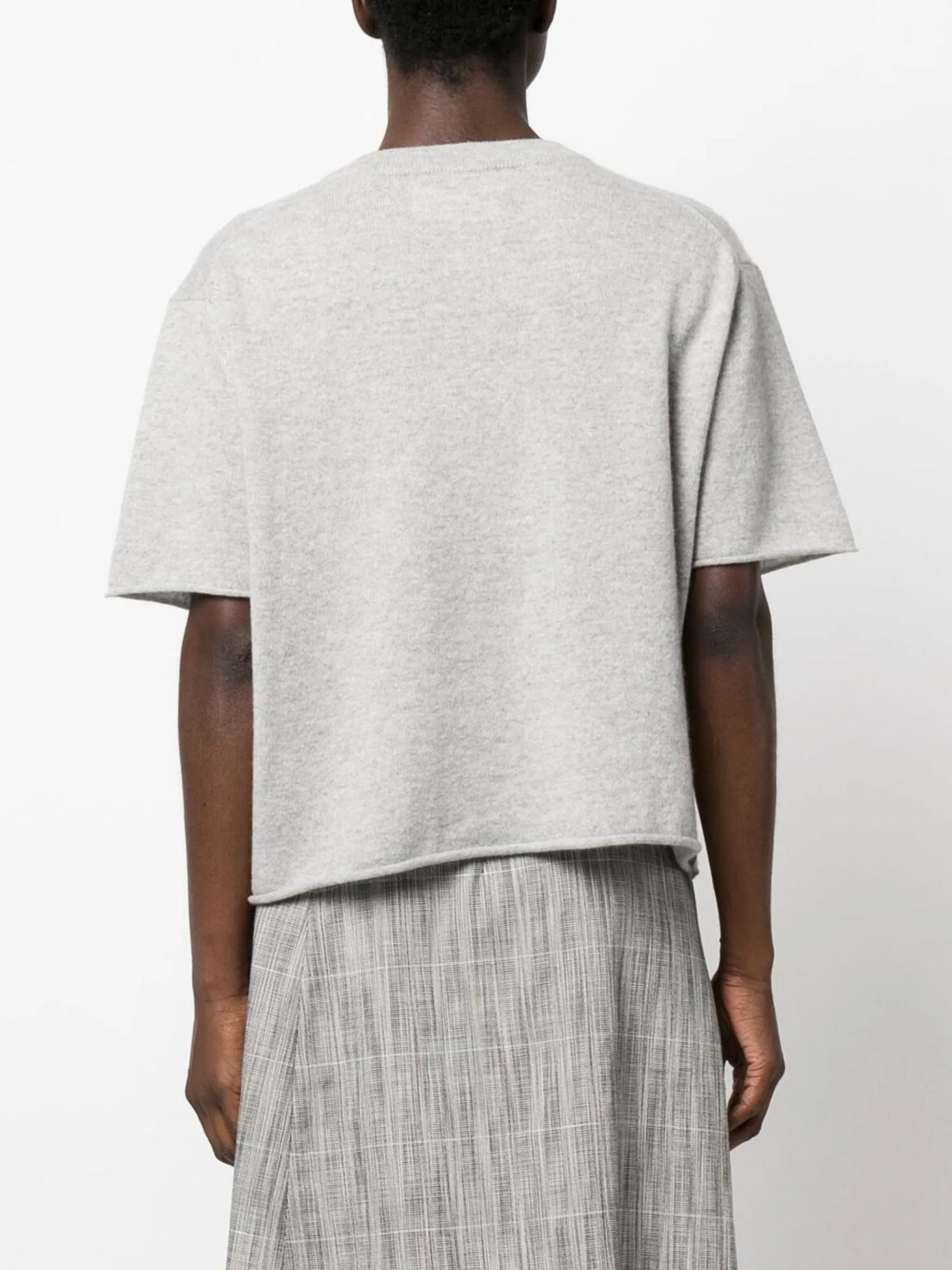 Cila cashmere t-shirt, dove grey