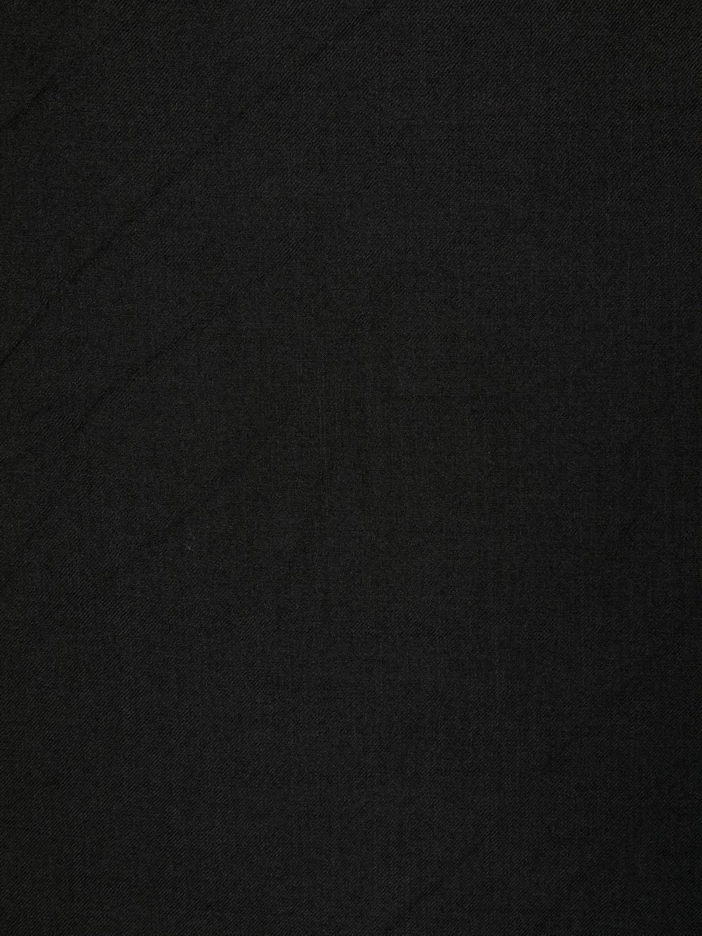 Cashmere-silk scarf, black