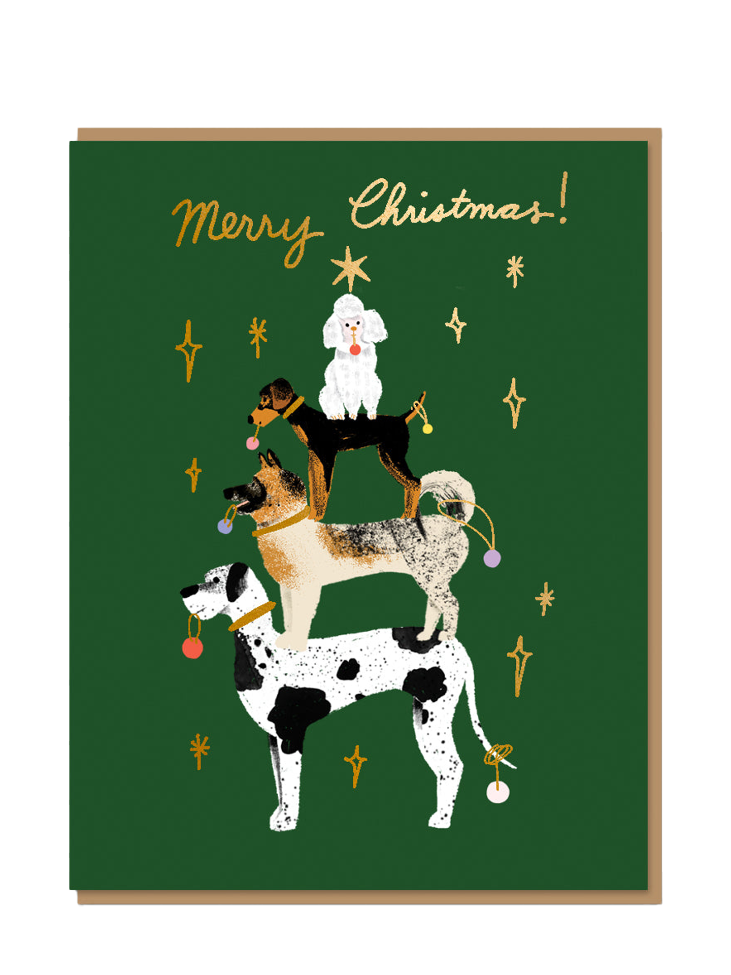 Pup Tree, Christmas card