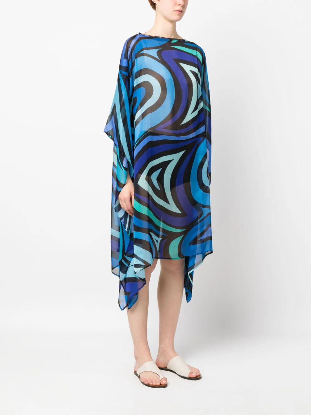 Vera kaftan, blue print