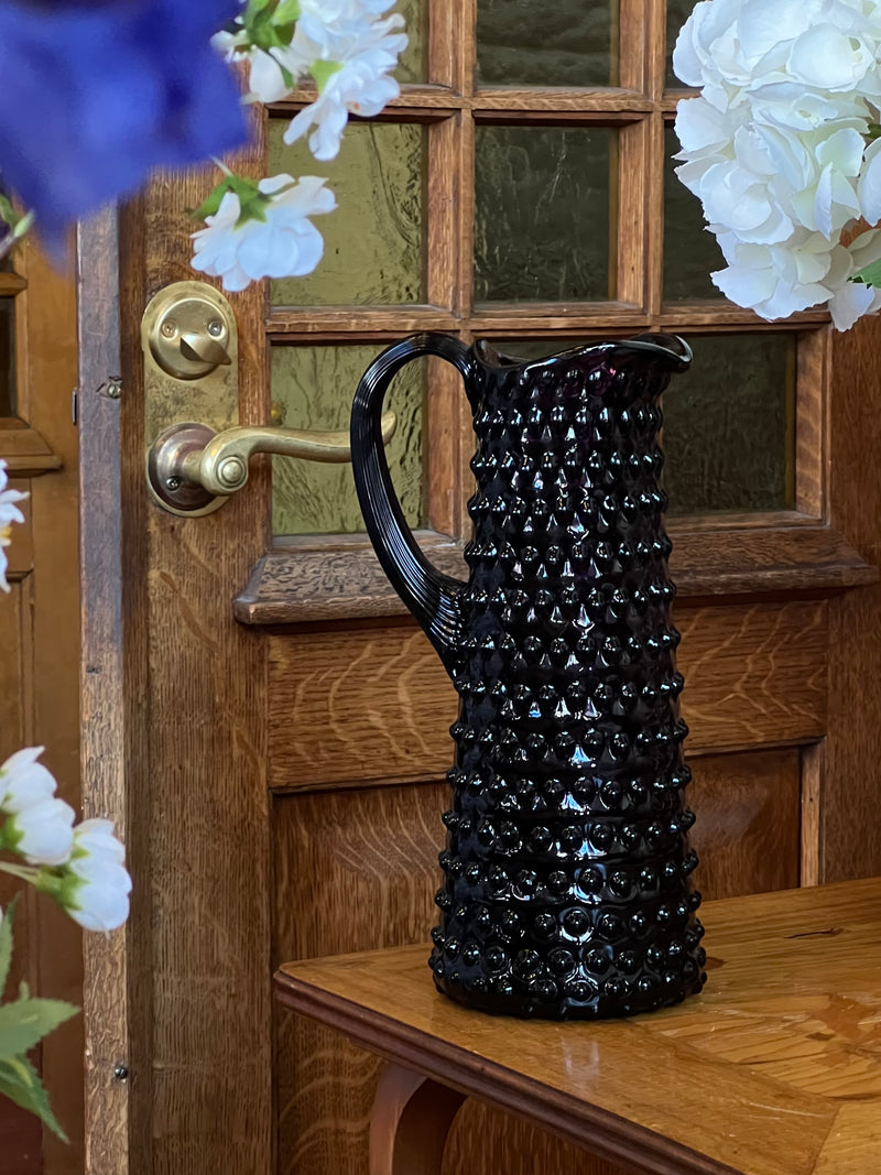 Eiffel Hobnail Jug (1 L), violet