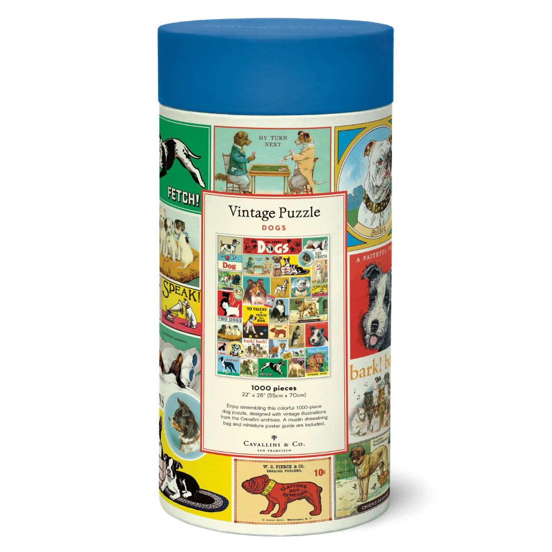 Vintage puzzle, Dogs (1000 pcs)