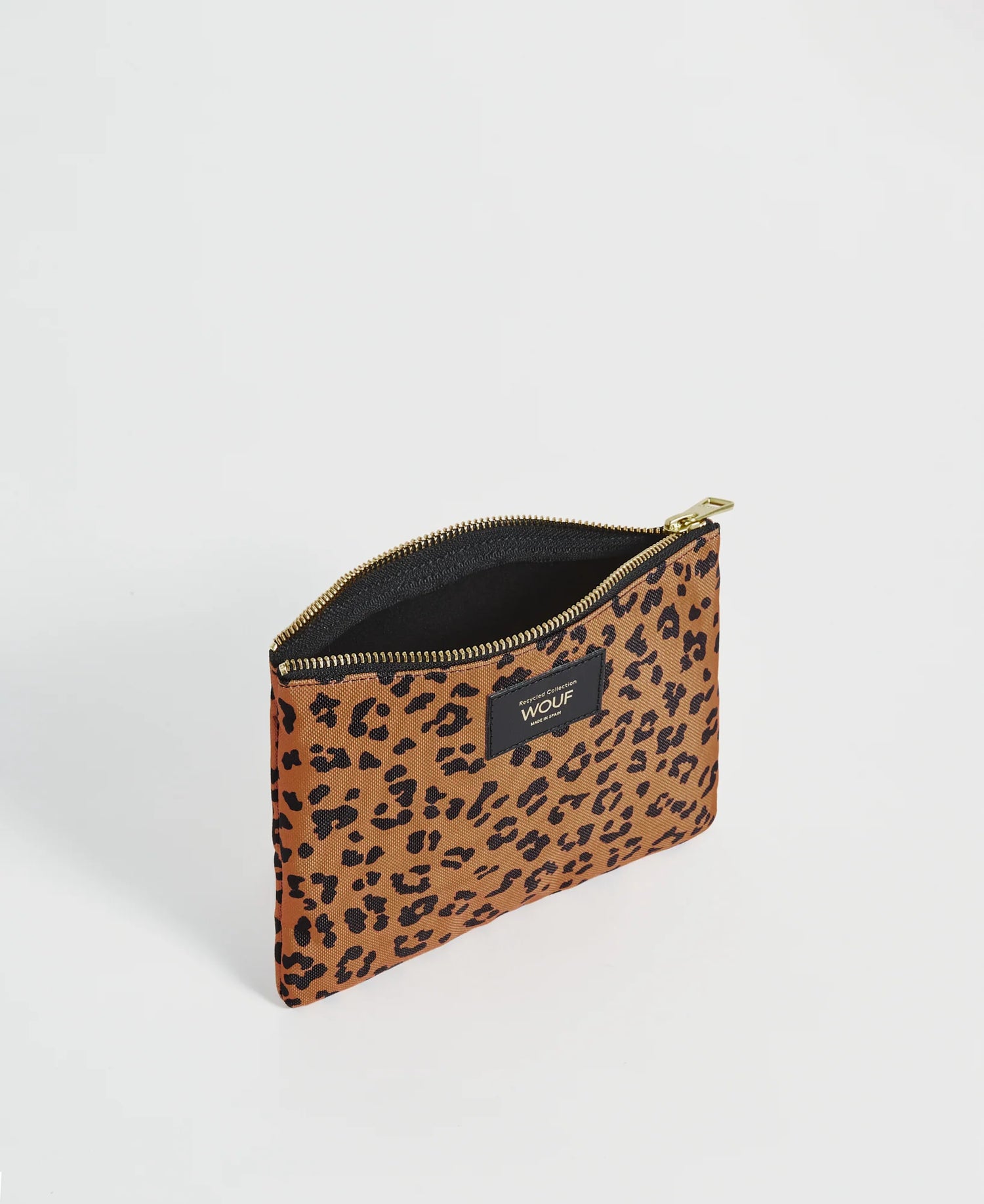 Tan Leopard Spot Agar Pouch (21cm)