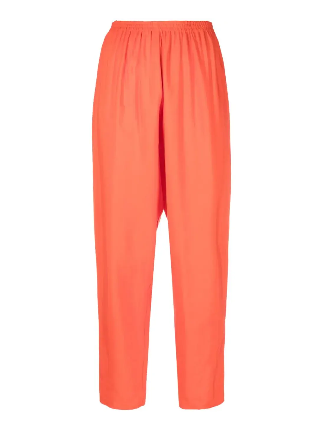 Viscose elasticated pants, orange