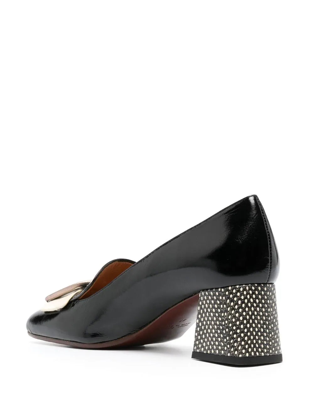 Vyzu pumps, black & cream