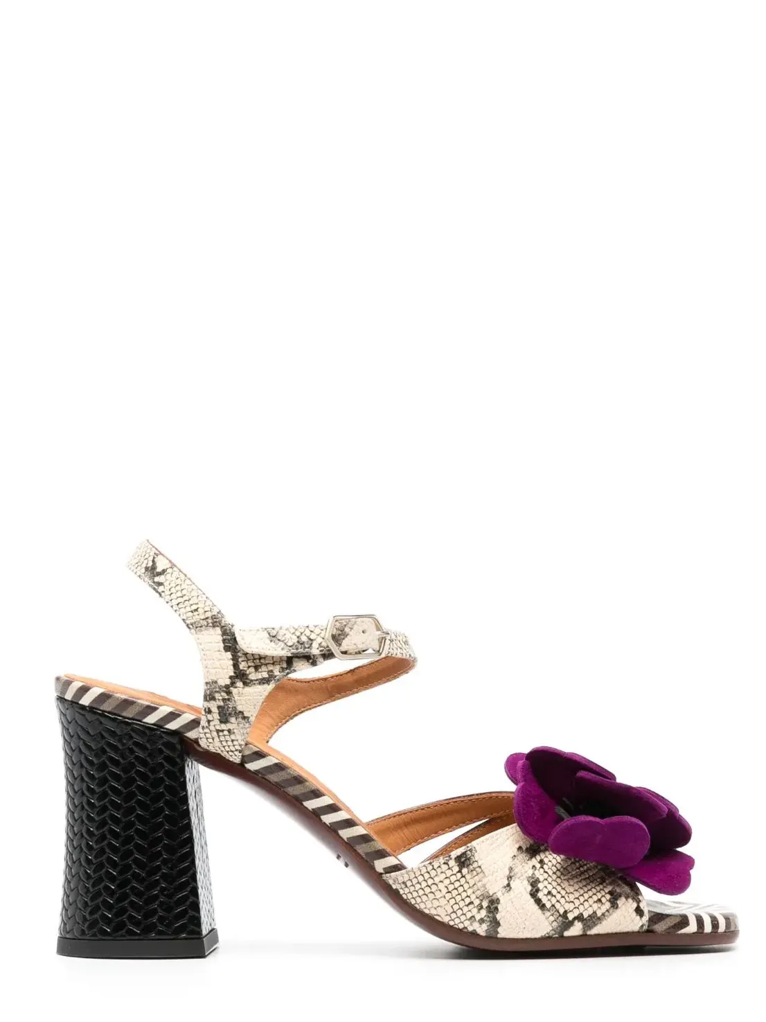 Piruca sandals, sand & red
