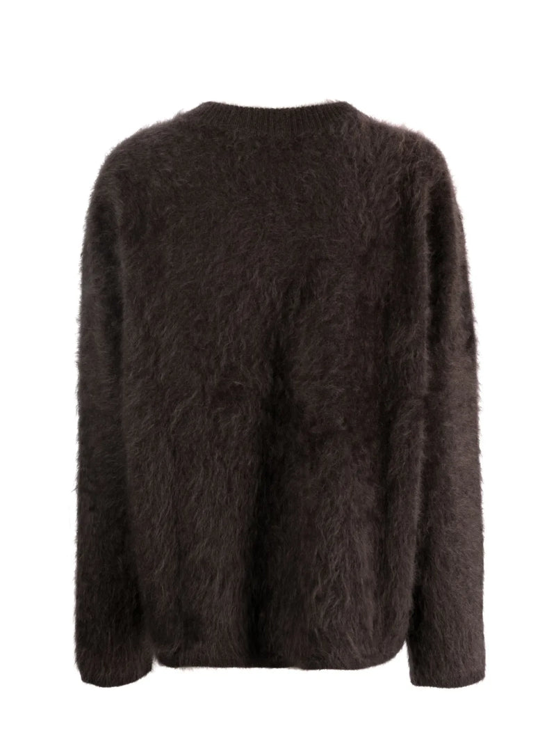 Natalia cashmere sweater, wood brown