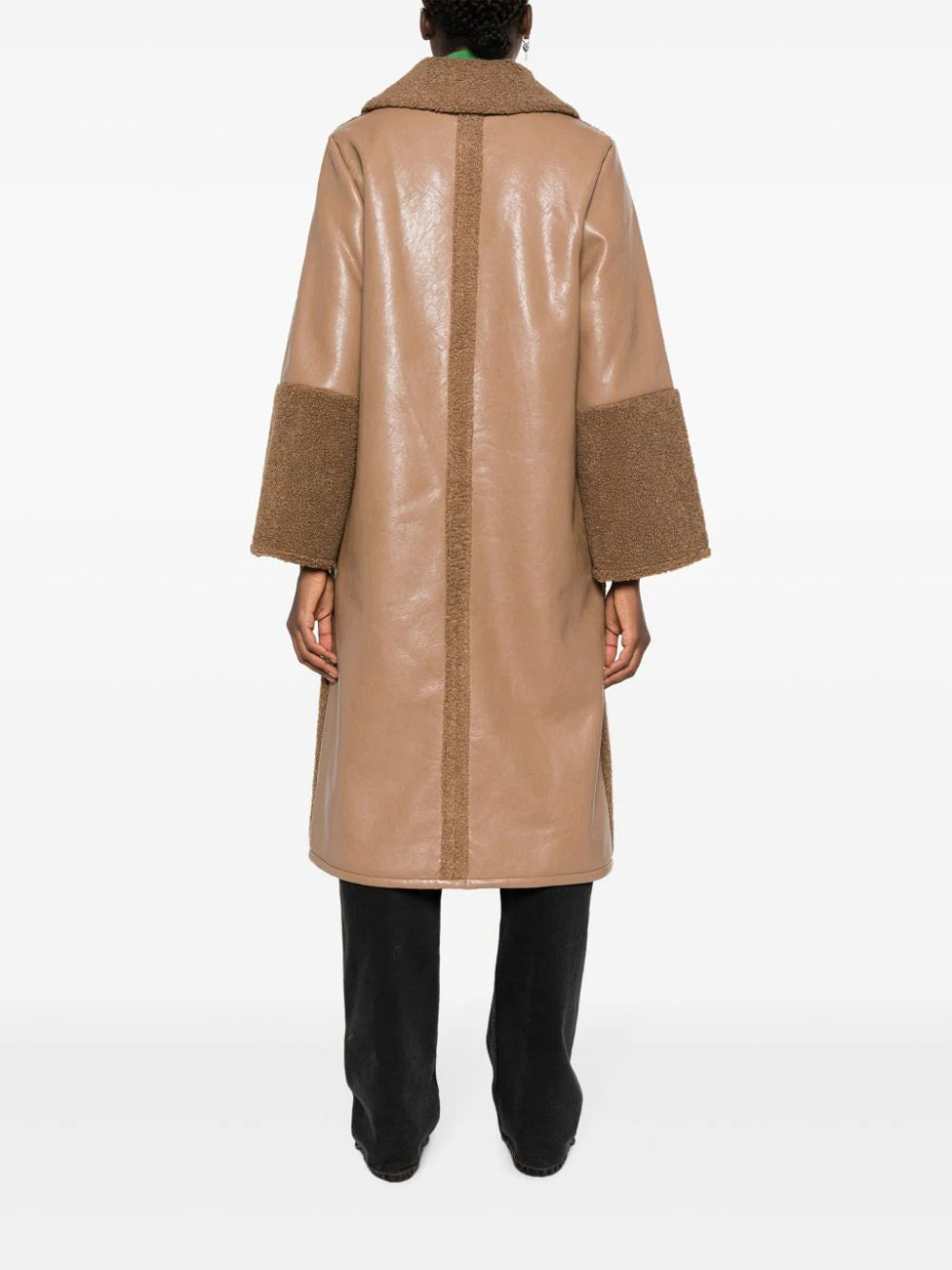 DEA coat, camel camel