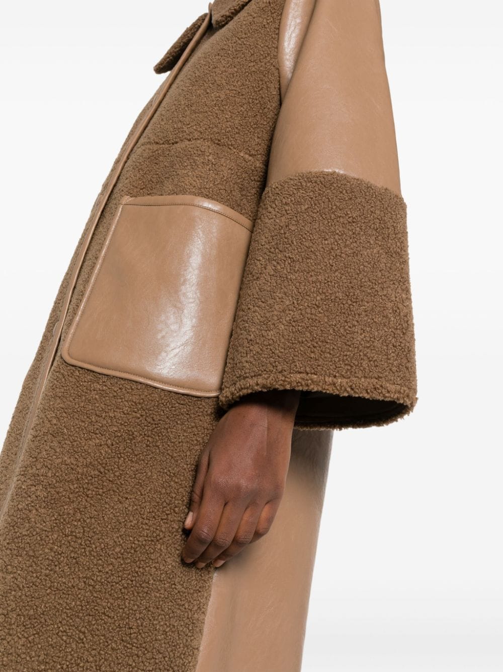 DEA coat, camel camel