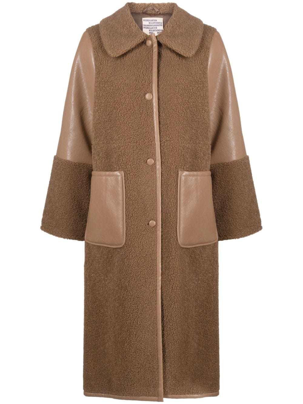 DEA coat, camel camel