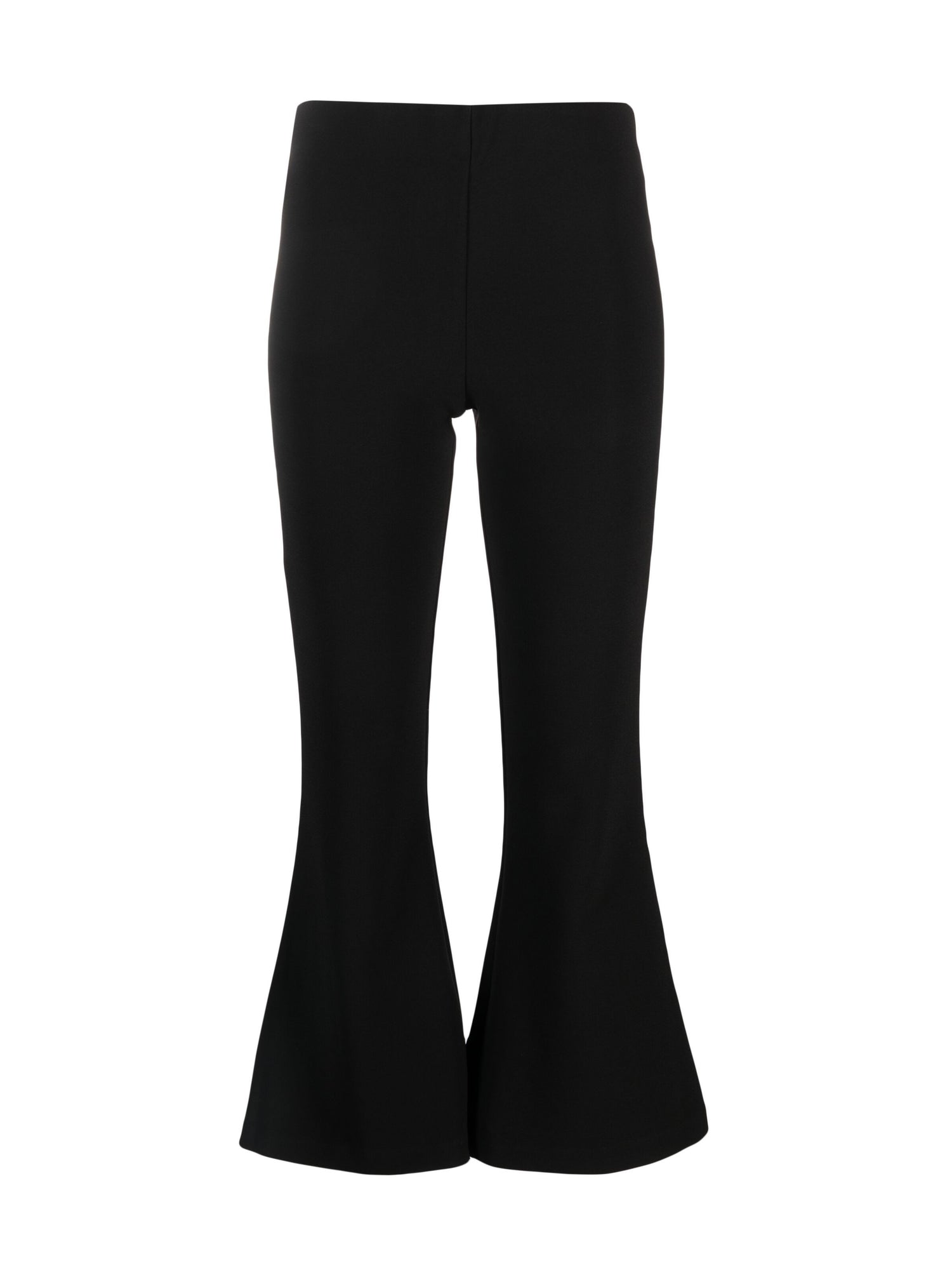 VILANNA cropped flared trousers, black