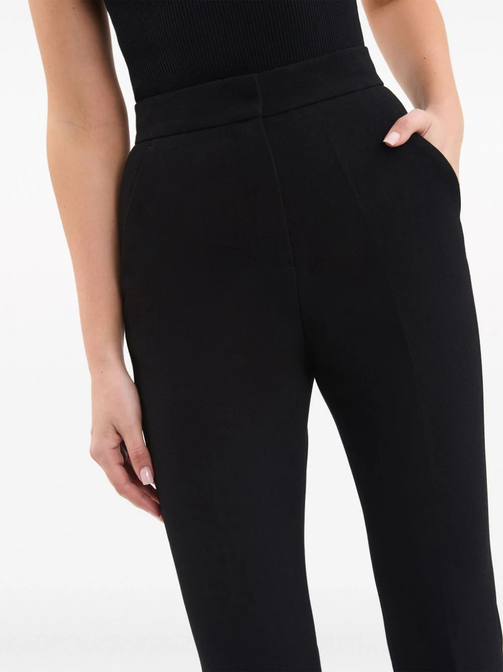 EVIE high waist pant, black