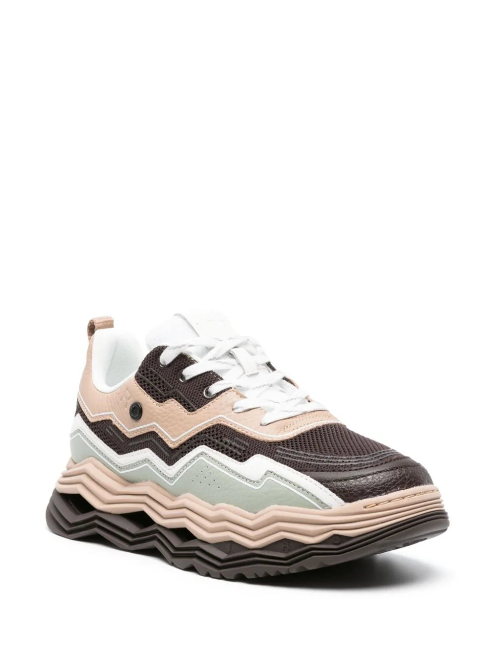 Wave sneakers, sauge-latte