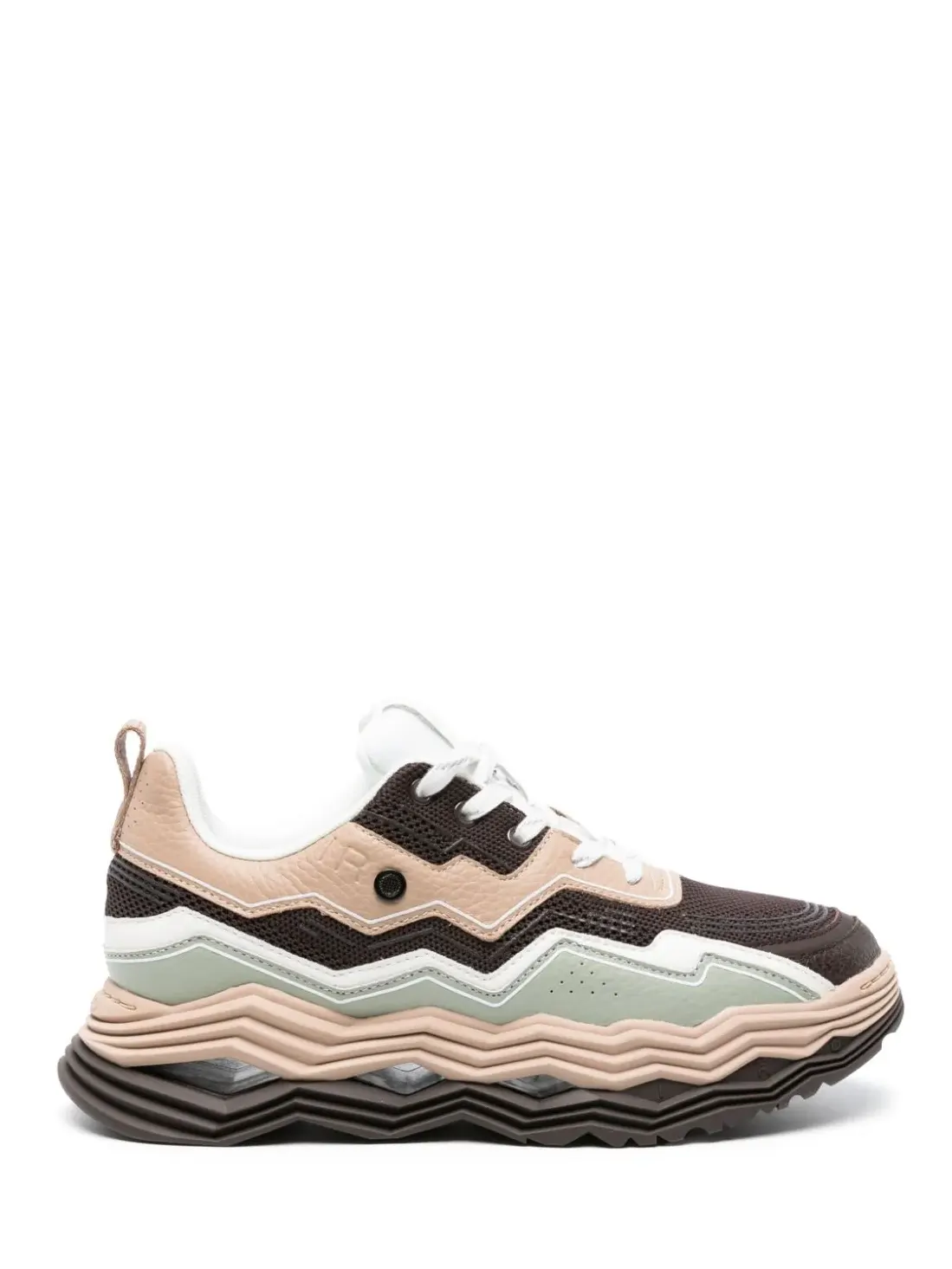 Wave sneakers, sauge-latte