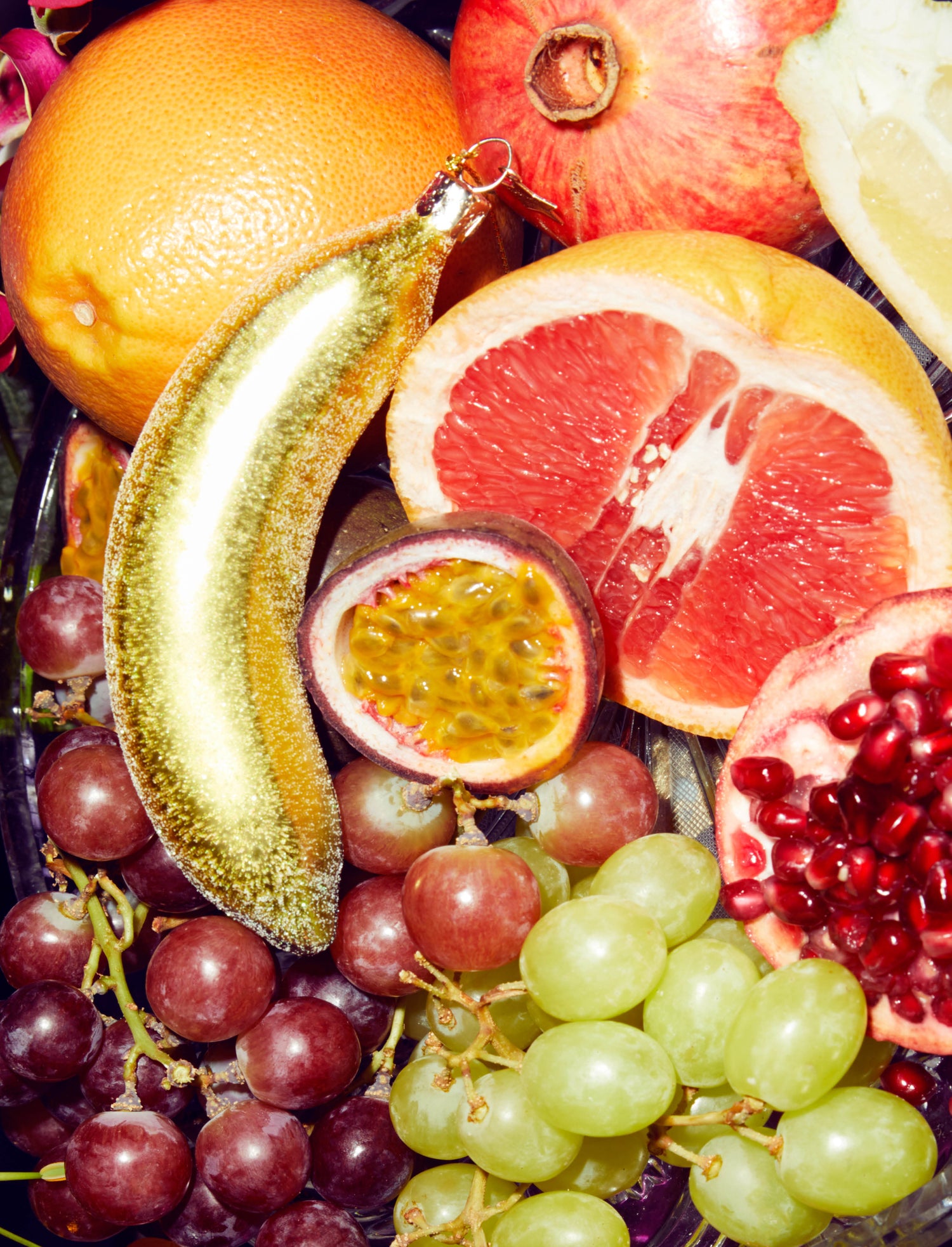 Banana glass ornament (11 cm)