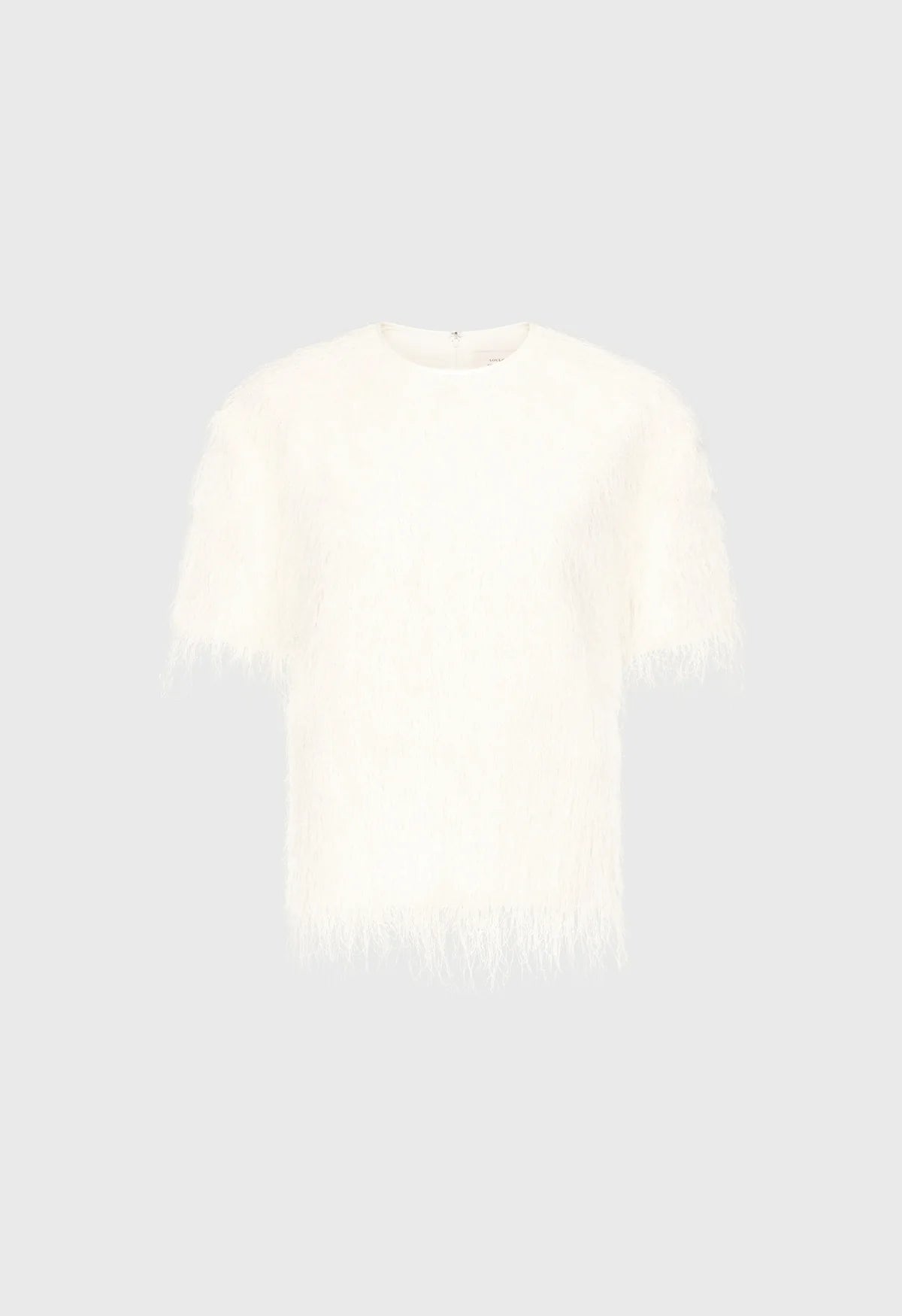 Zaro short sleeve top, White