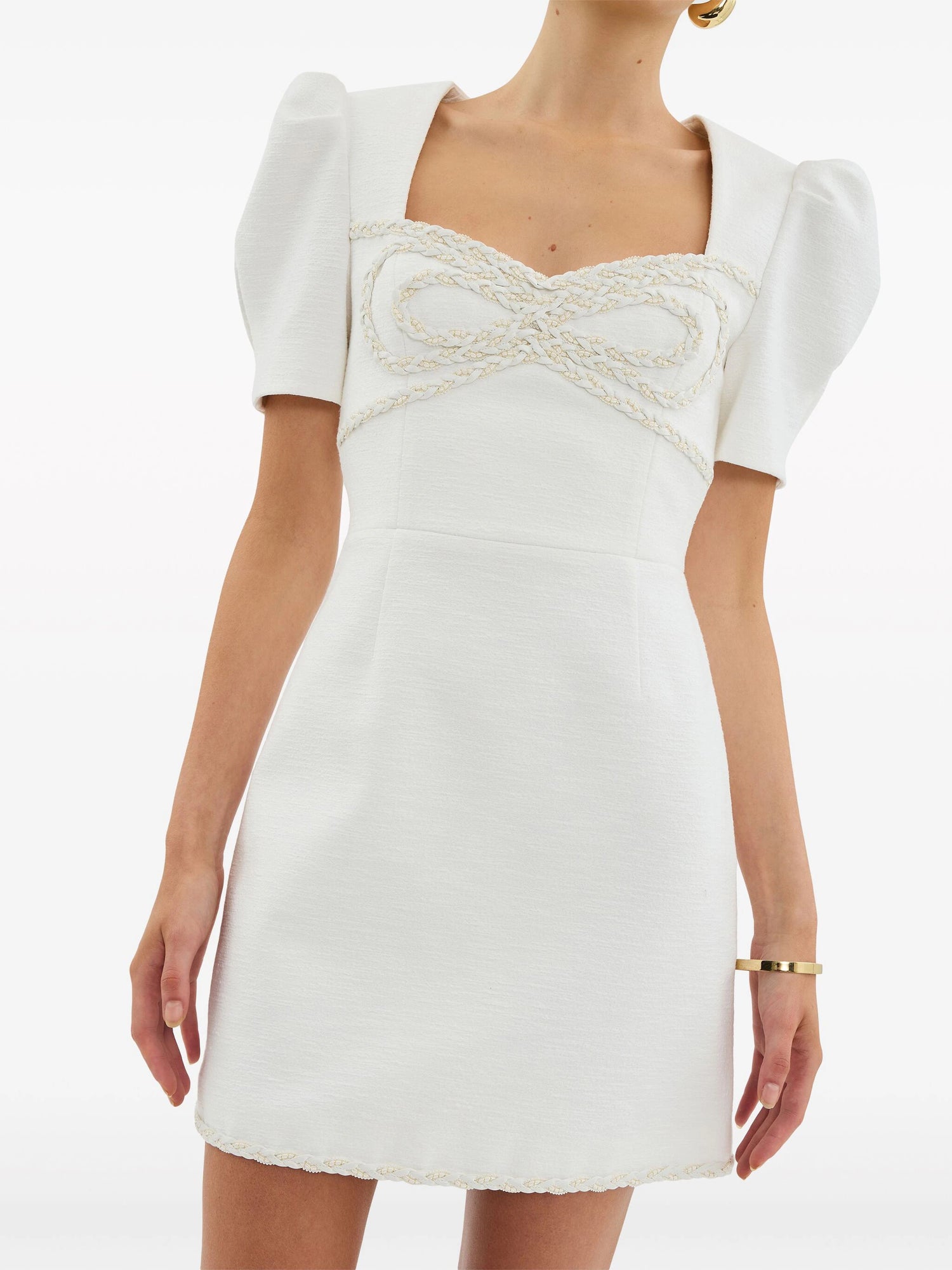 Clarisse Mini Dress, Ivory