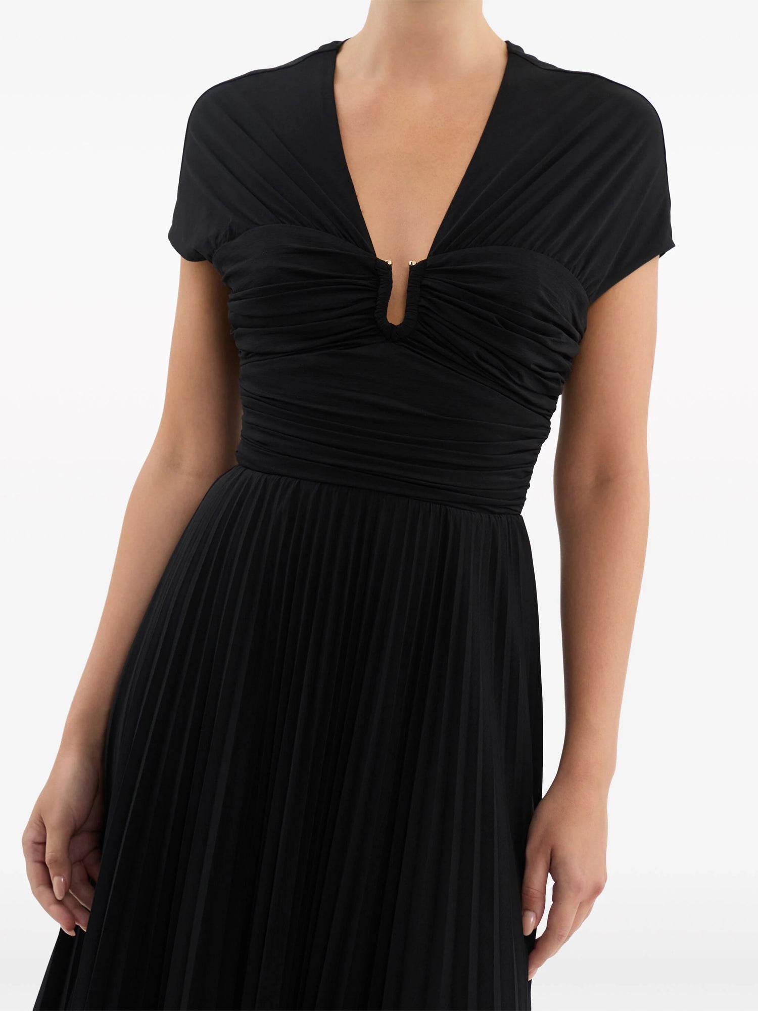Madison S/S Midi Dress, Black