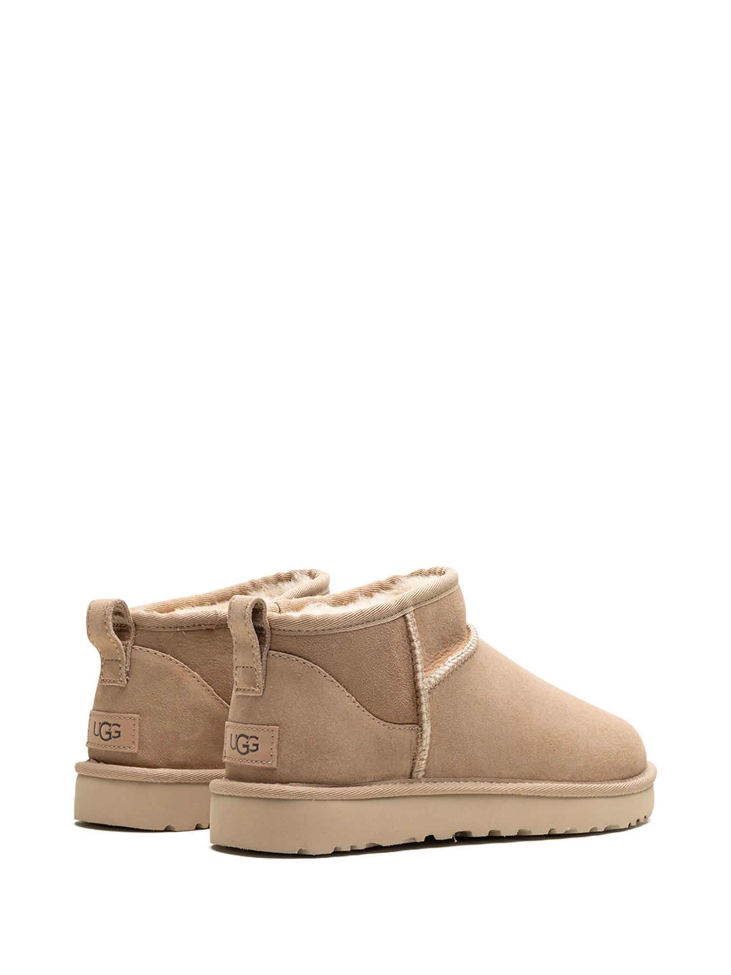 Classic ultra mini suede boot, sand