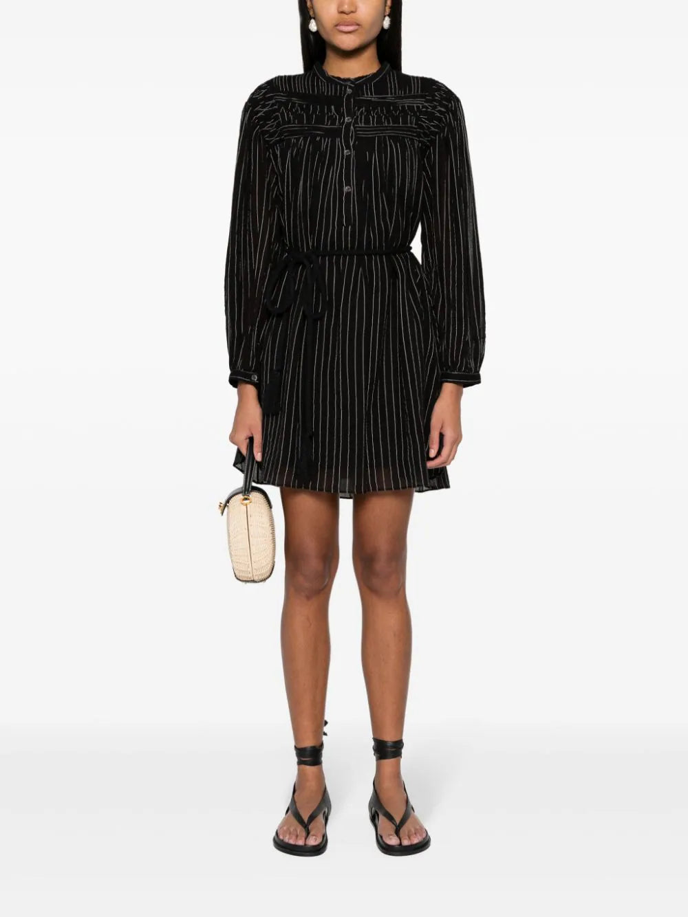 Leozi dress, faded black