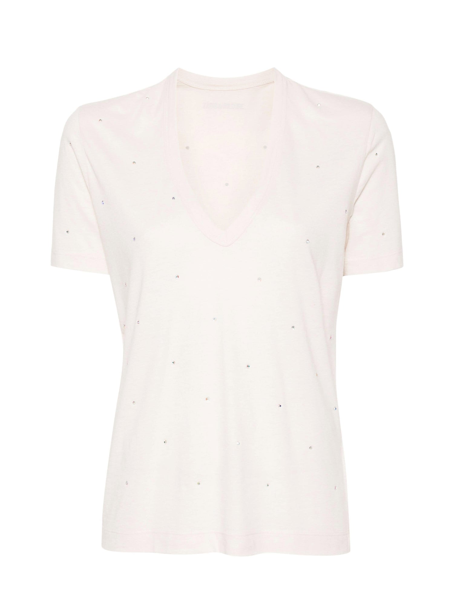 Crystal-embellished T-shirt by Zadig & Voltaire