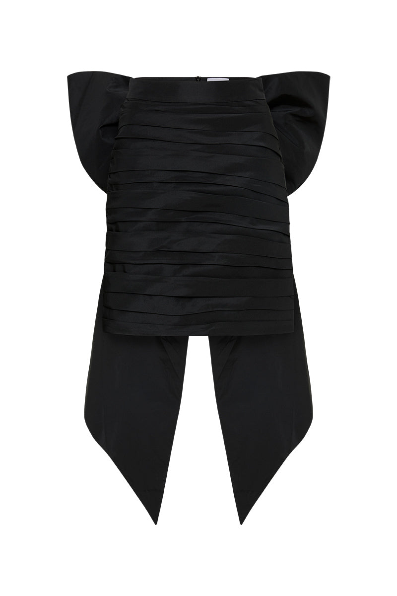 HOMECOMING MINI SKIRT, BLACK