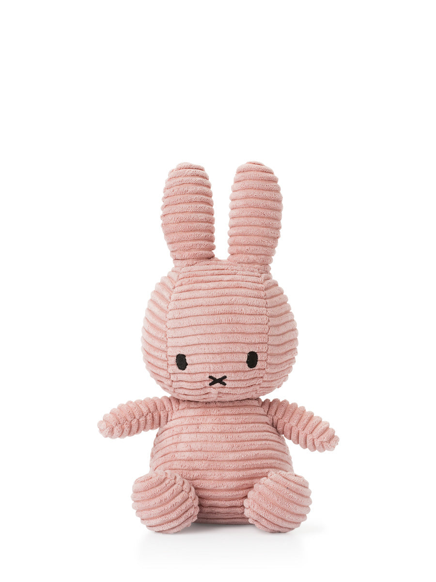 Miffy Corduroy soft toy, pink, 4 sizes