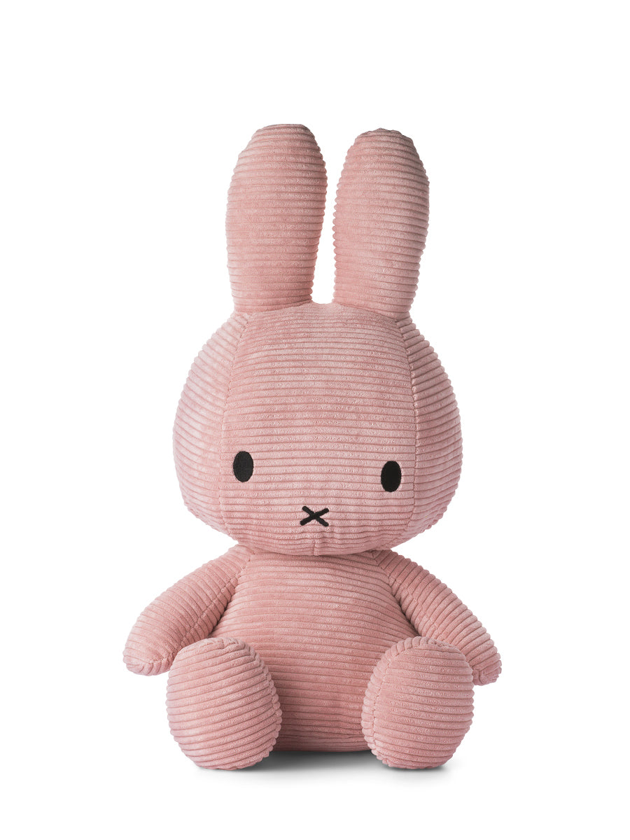 Miffy Corduroy soft toy, pink, 4 sizes