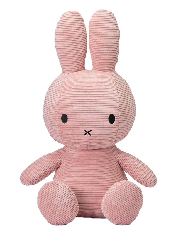 Miffy ECO Corduroy soft toy, pink, 4 sizes