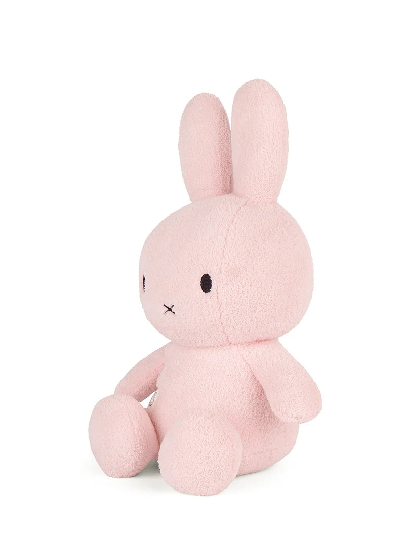 Big Miffy terry soft toy, light pink (50 cm)