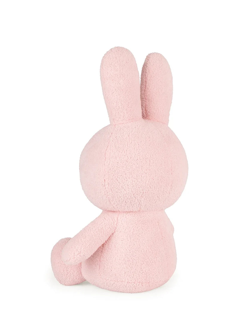 Big Miffy terry soft toy, light pink (50 cm)