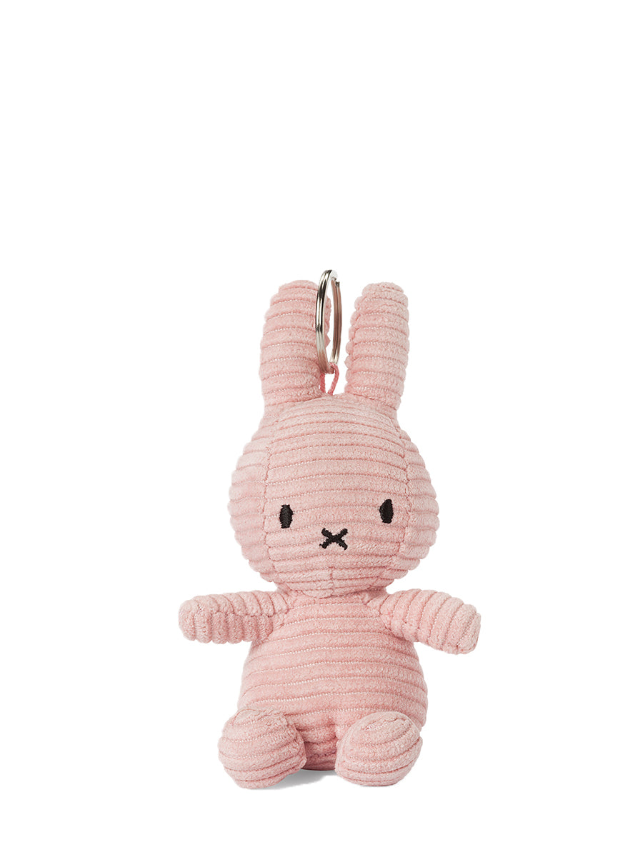 Miffy ECO Corduroy keychain, pink