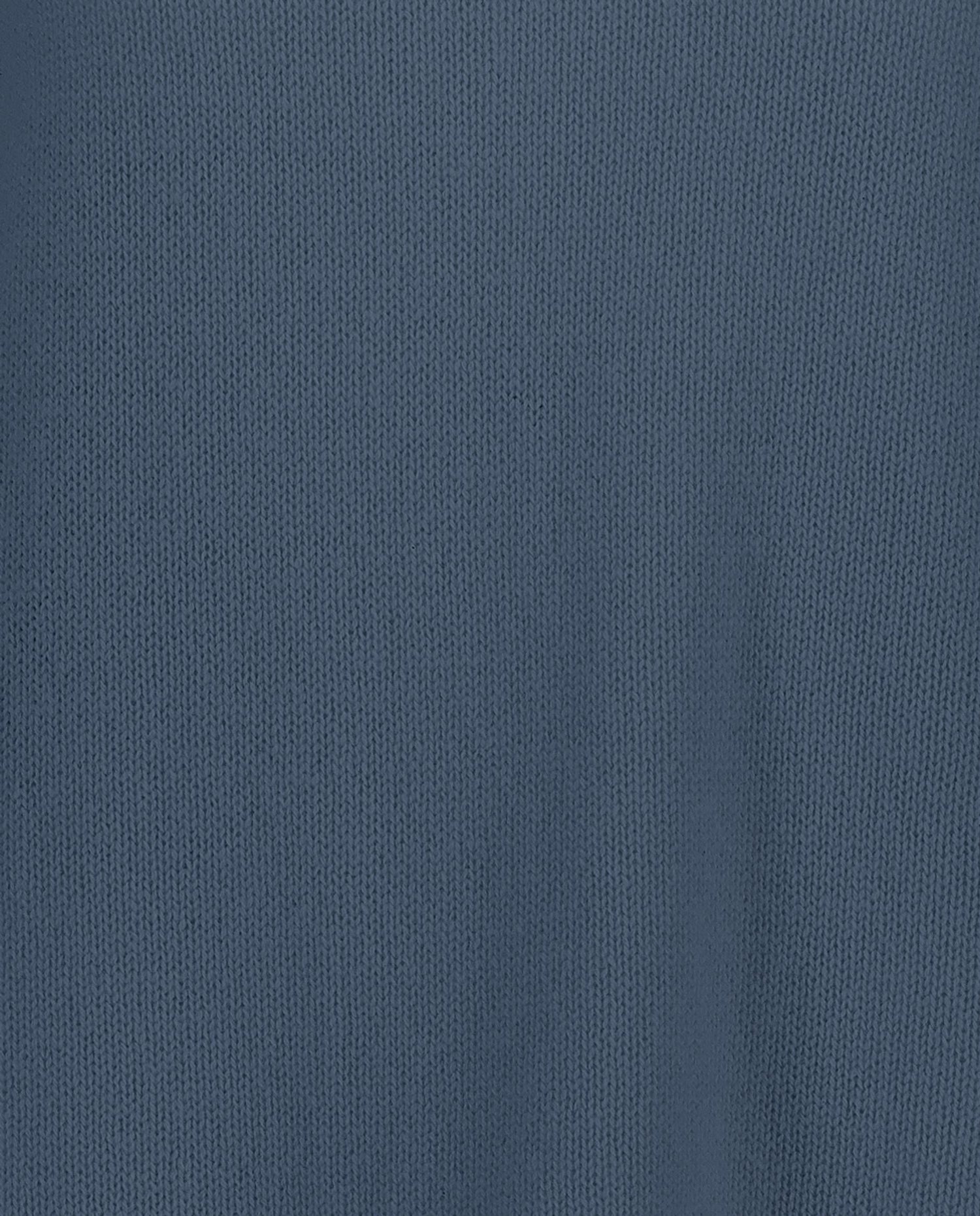 Crewneck cashmere sweater, steel blue
