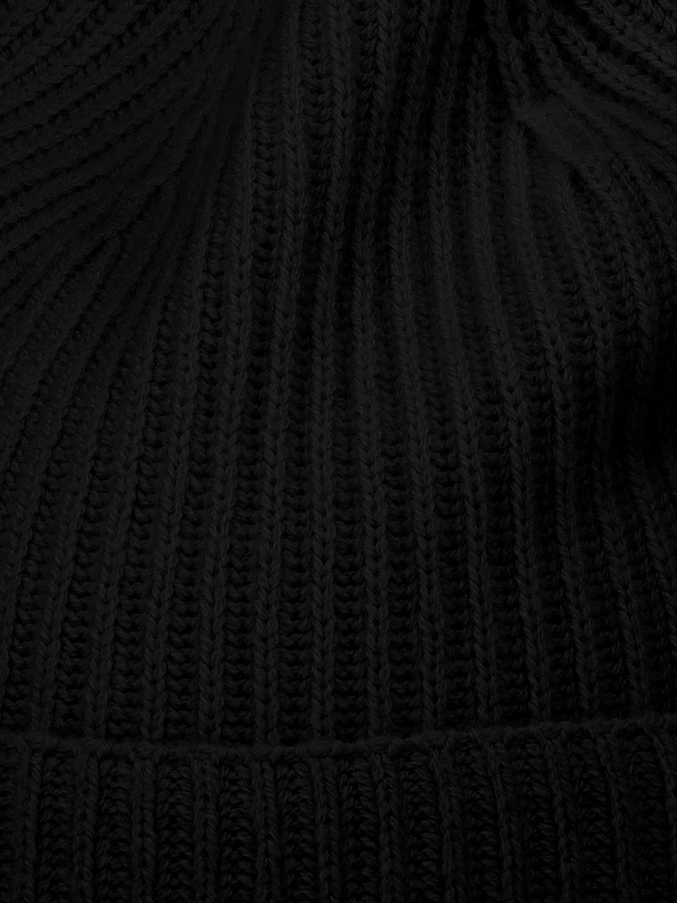 Cashmere beanie, Black