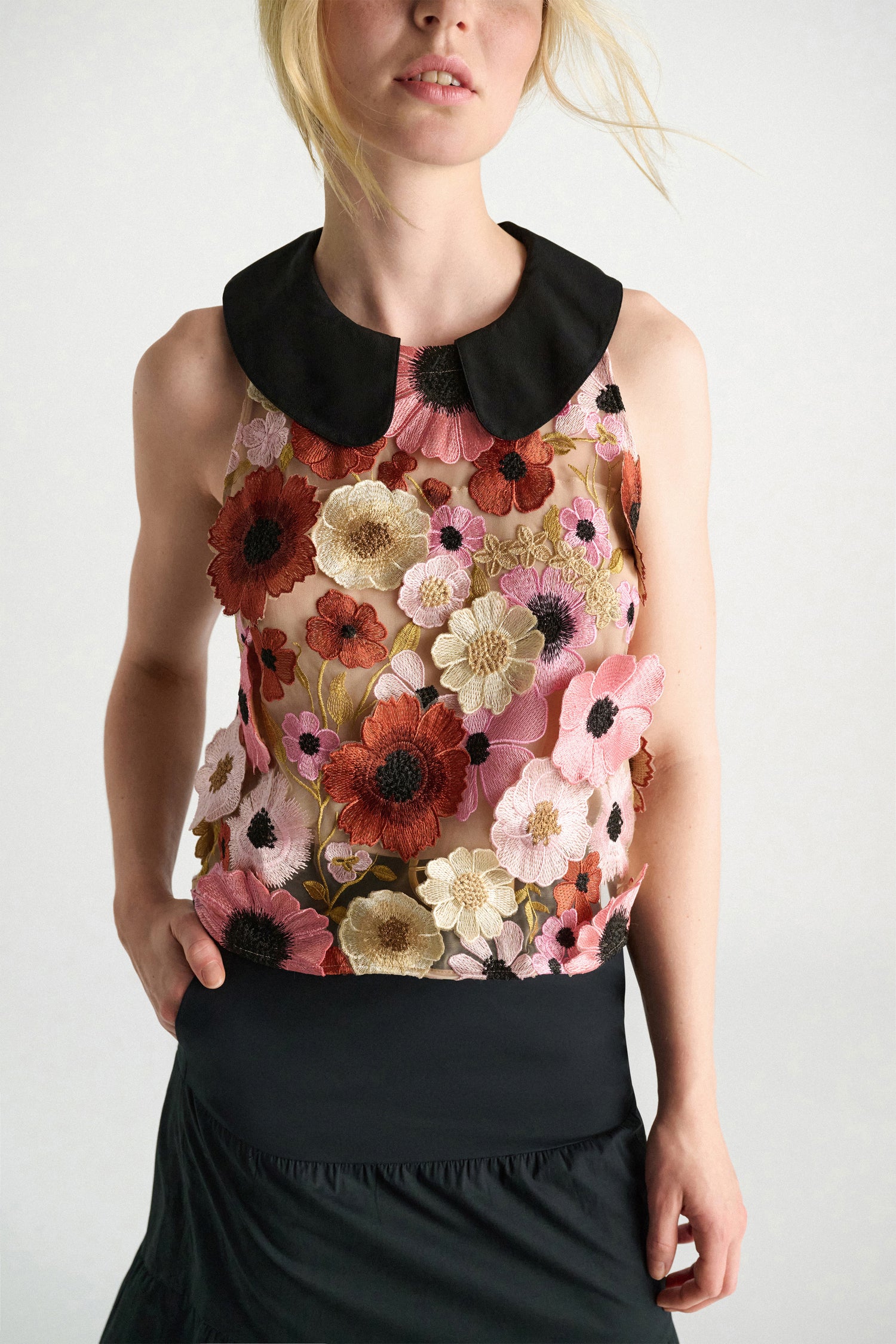 Blooming meadow top