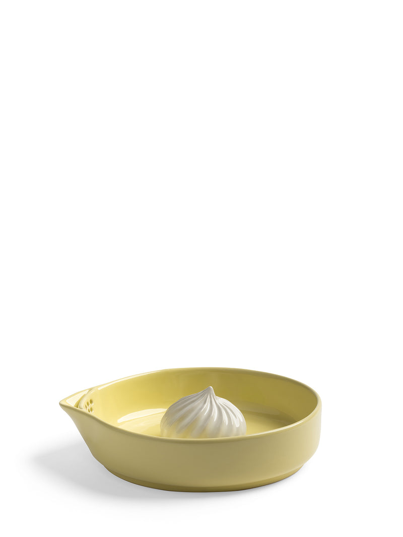 Pudding citrus squeezer, yellow