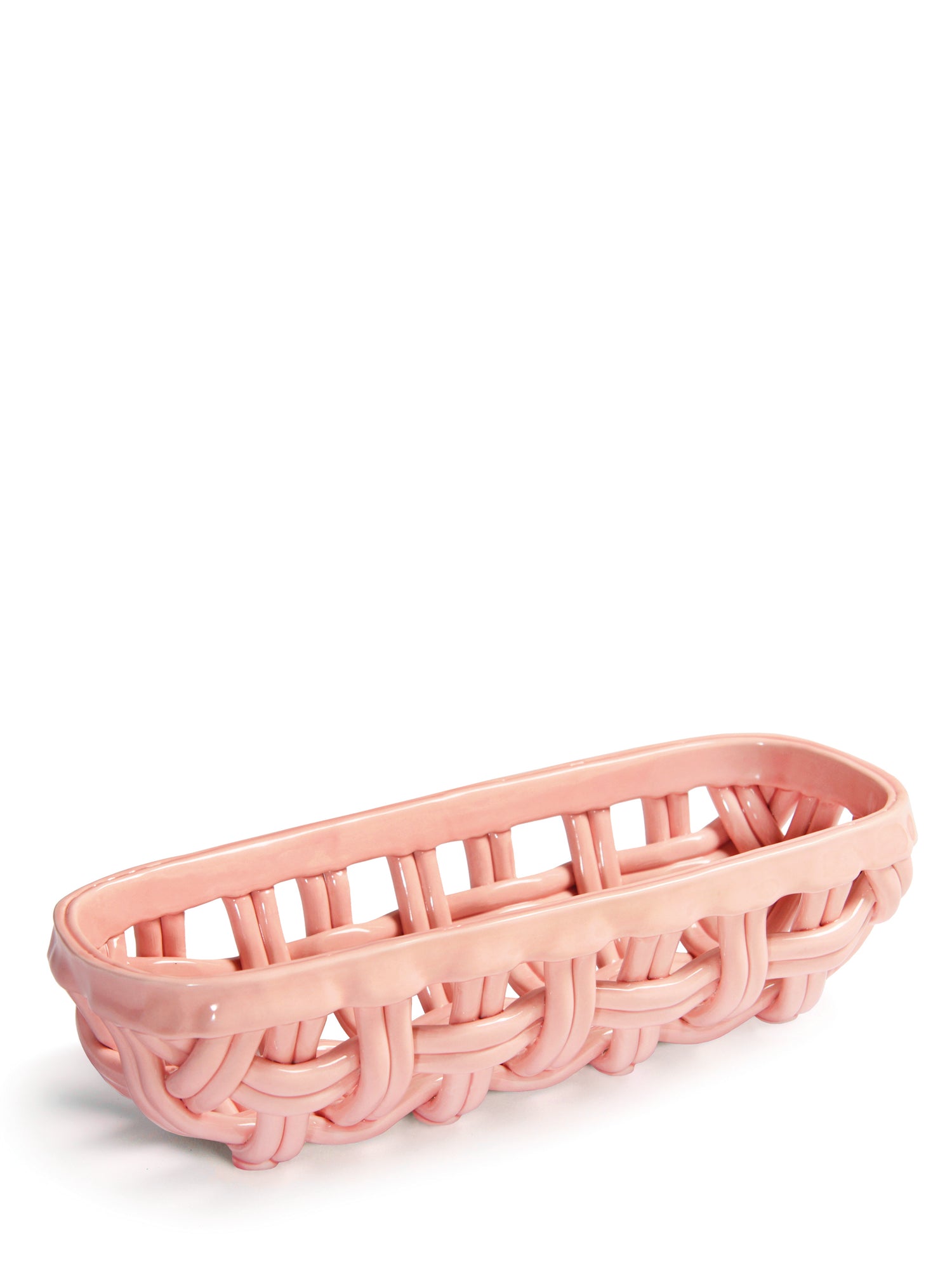 Basket baguette (30 cm), pink