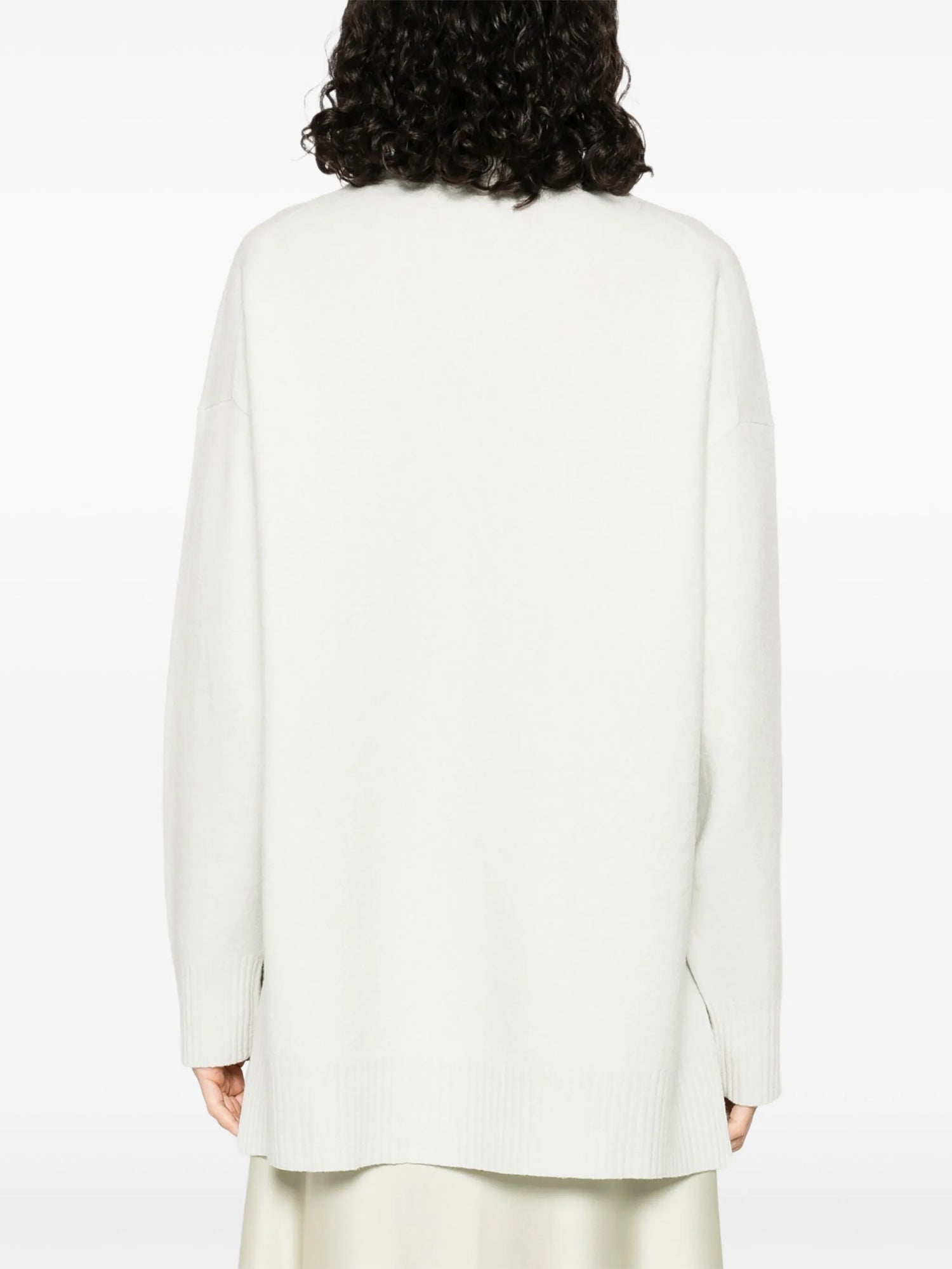 Round Neck Sweater, Mint Green